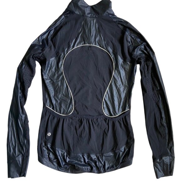 Lululemon Paceline Jacket Black SZ 6- Biking - Picture 11 of 13